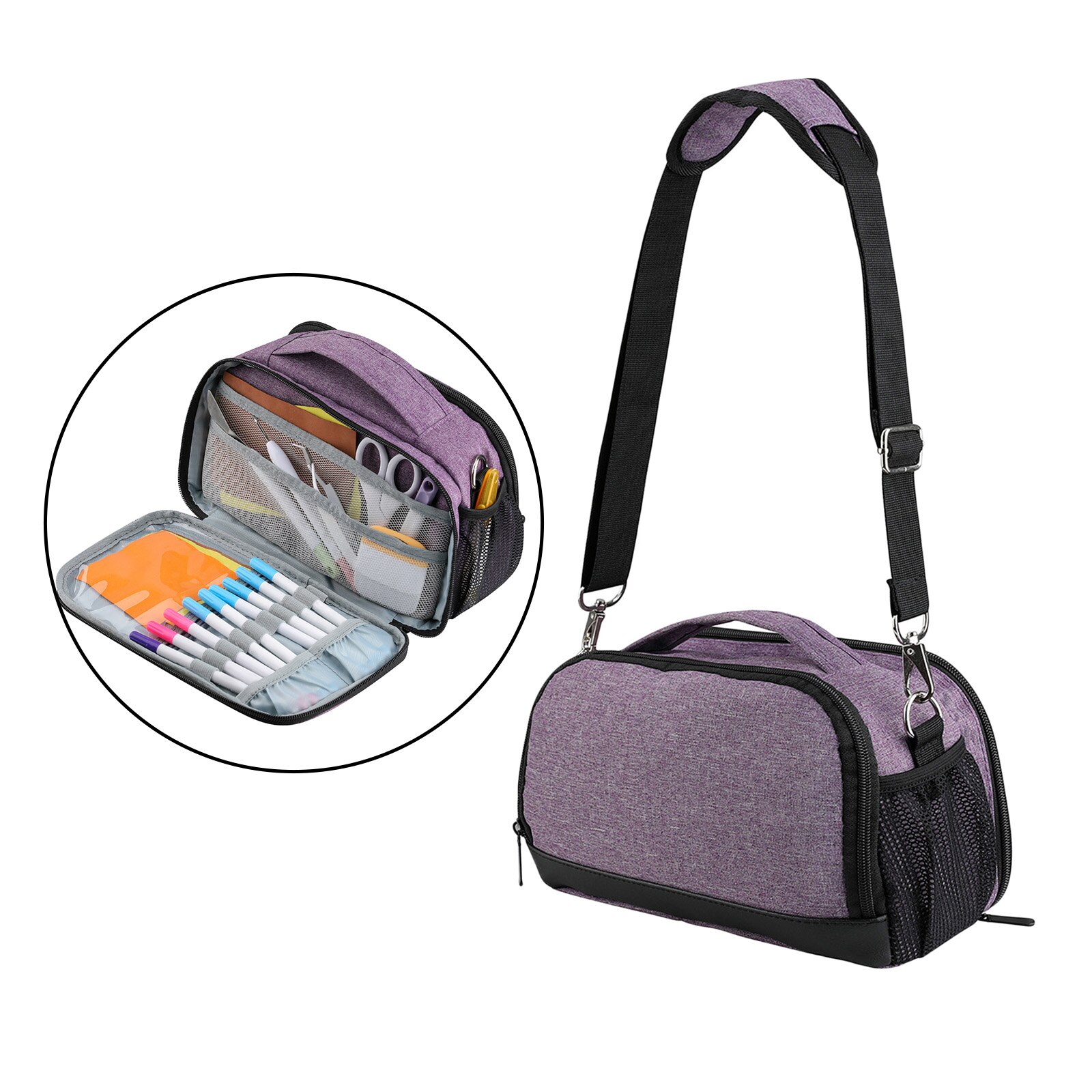 Carrying Case Device HTV Vinyl Storage Die-Cut Machine Bag for Cricut Maker