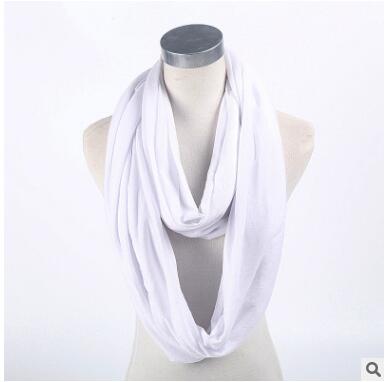 YWHUANSEN Mother Lactation Cover Feeding a Child Women Infinity Scarf Breastfeeding Mommy Nursing Infant Shawl: white