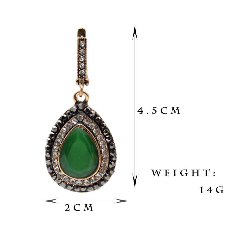 Elegante Vrouwen Antieke Sieraden Sets Retro Gouden Kleur Hars Tulpen Bloem Oorbellen Broche Set India Bruids Sieraden Festival