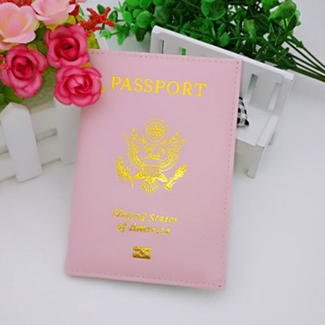 Cute Passport Cover Women Russia Pink Passport Holder Travel Covers for Passports Girls Case for Passport PU leather: 11