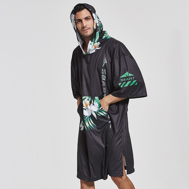 Tirrinia Beach Surf Poncho,Super Water Absorbent Wetsuit Change Towel