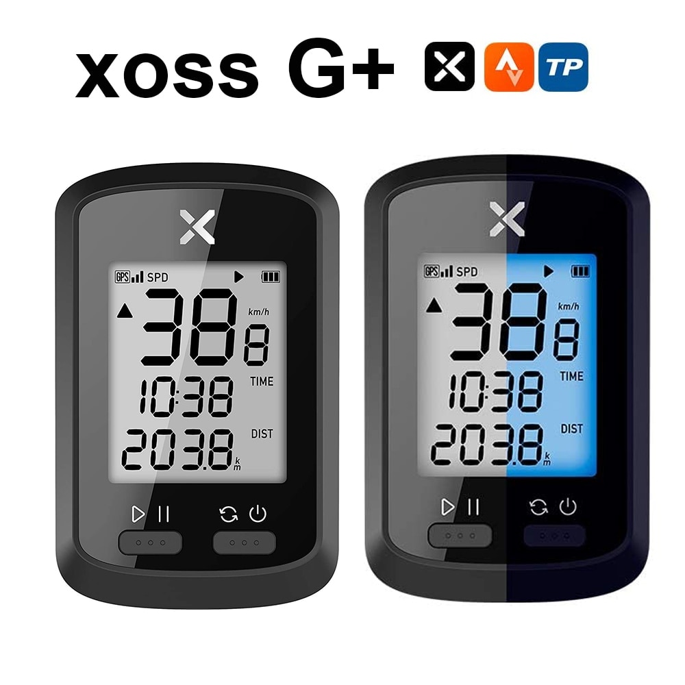 Xoss G/G Plus Draadloze Gps Snelheidsmeter Racefiets Mtb Fiets Bluetooth Ant + Met Cadans Fietsen Computer