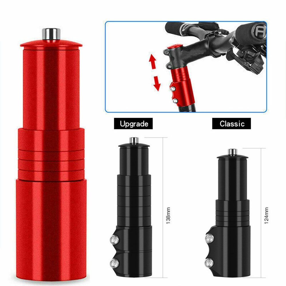 Élévateur De Guidon De Vélo - Extension Pour Tube De 28,6 Mm - Améliore Le Confort En VTT Et Ville