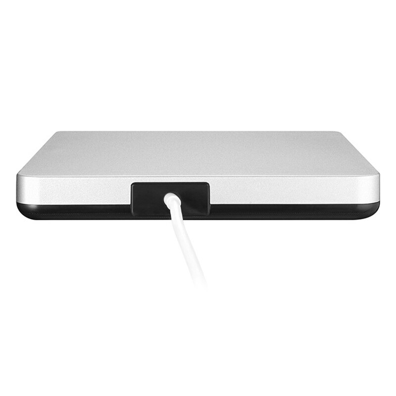 Unidad de DVD externa USB2.0 ultradelgada, Unidad óptica, CD, RW, DVD, RW, Superdrive, duplicador de disco Compatible con Mac y ordenador portátil