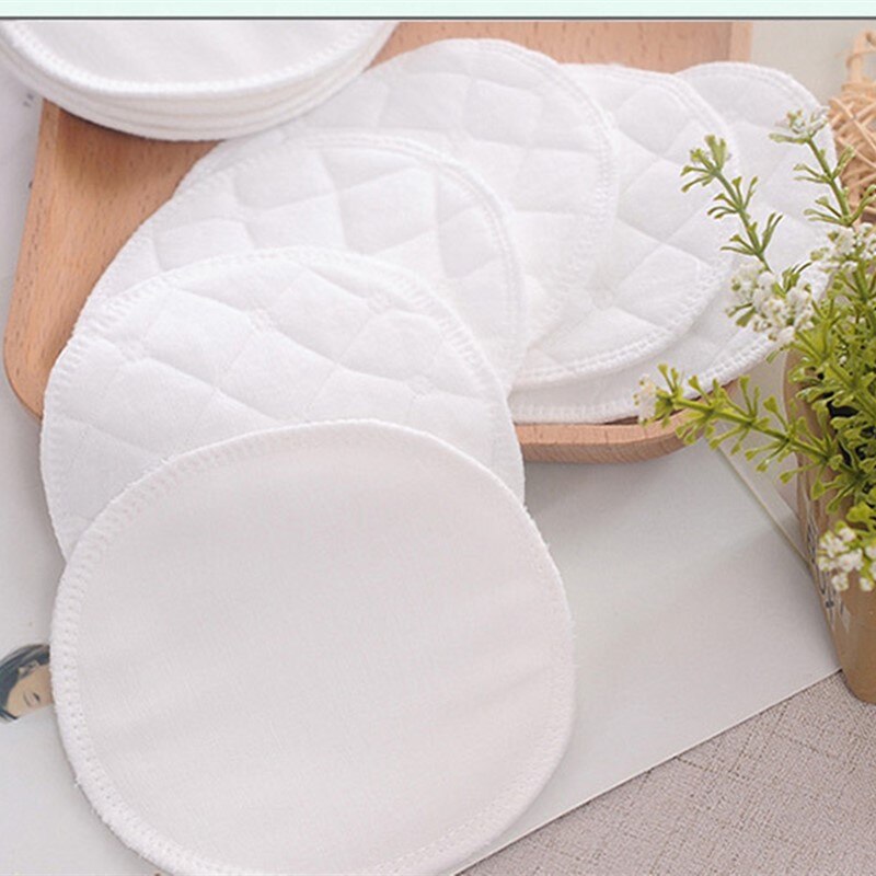 10pcs Three Layers of Ecological Cotton Washable Breastfeeding Pads Nursing Pads Baby Breastfeeding Maternity Mommy