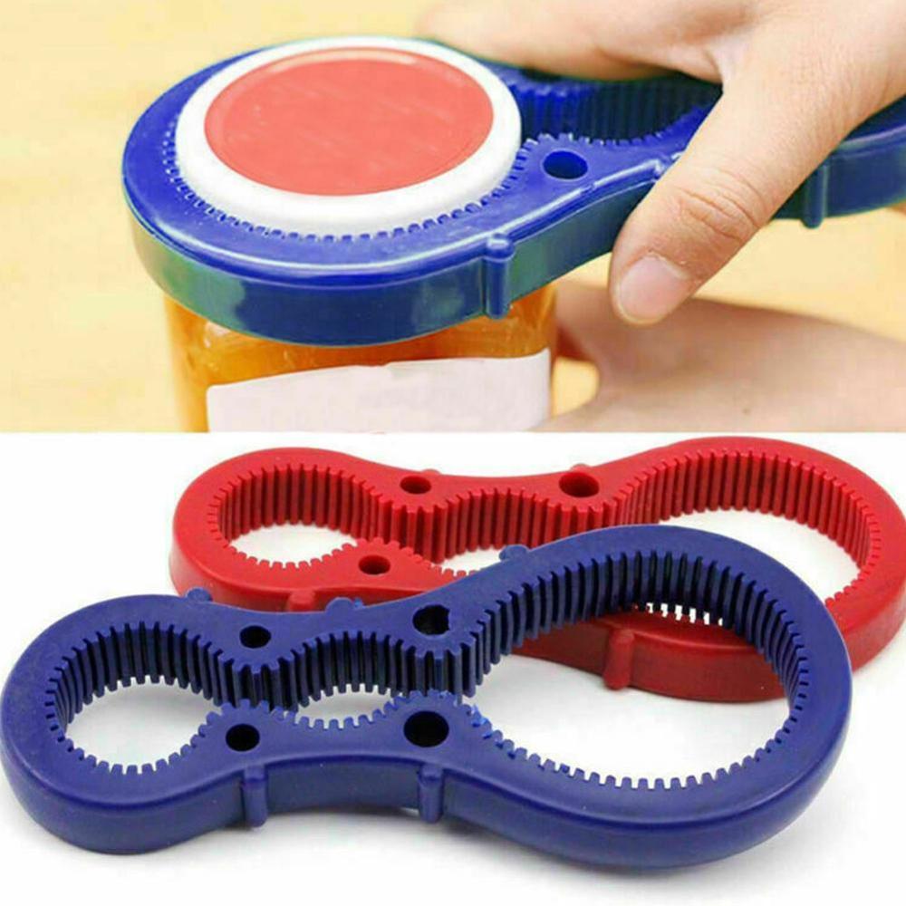 Bottle Opener Multi Purpose Bottle Caps Bottle Tool Grip Opener Rubber B2B0