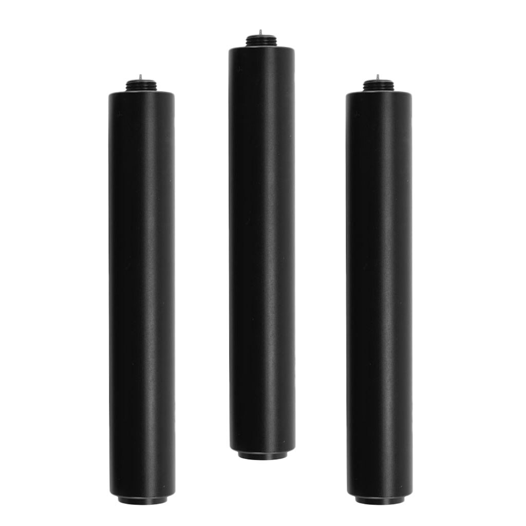 3x Aluminum Cue Extension Pool Cue Extender For Billiards For Cues