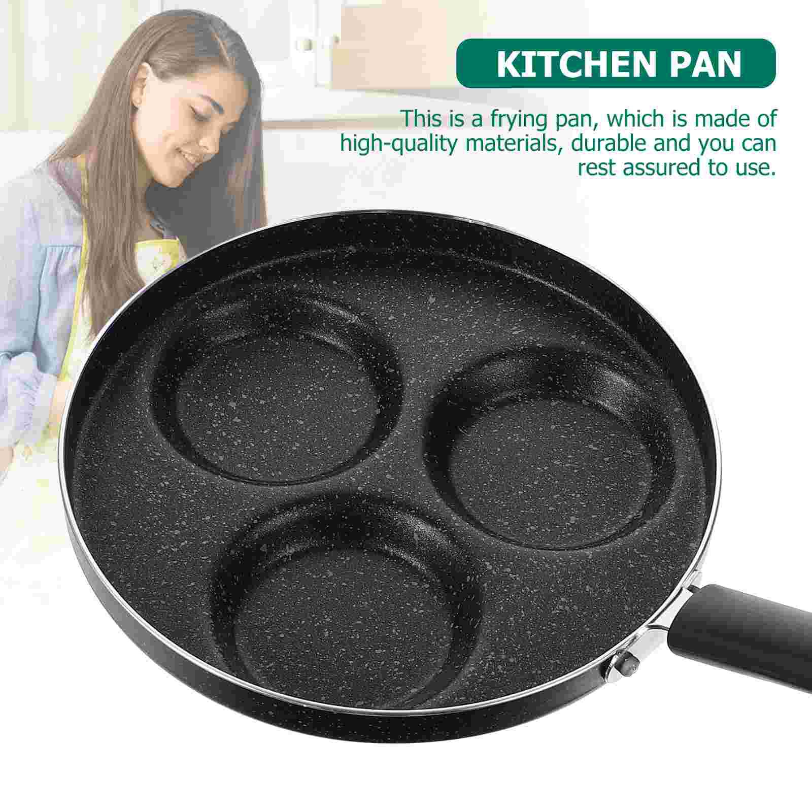1pc Household Durable Egg Frying Pan Egg Cooker Pan Non-stick Egg Cooking Tool
