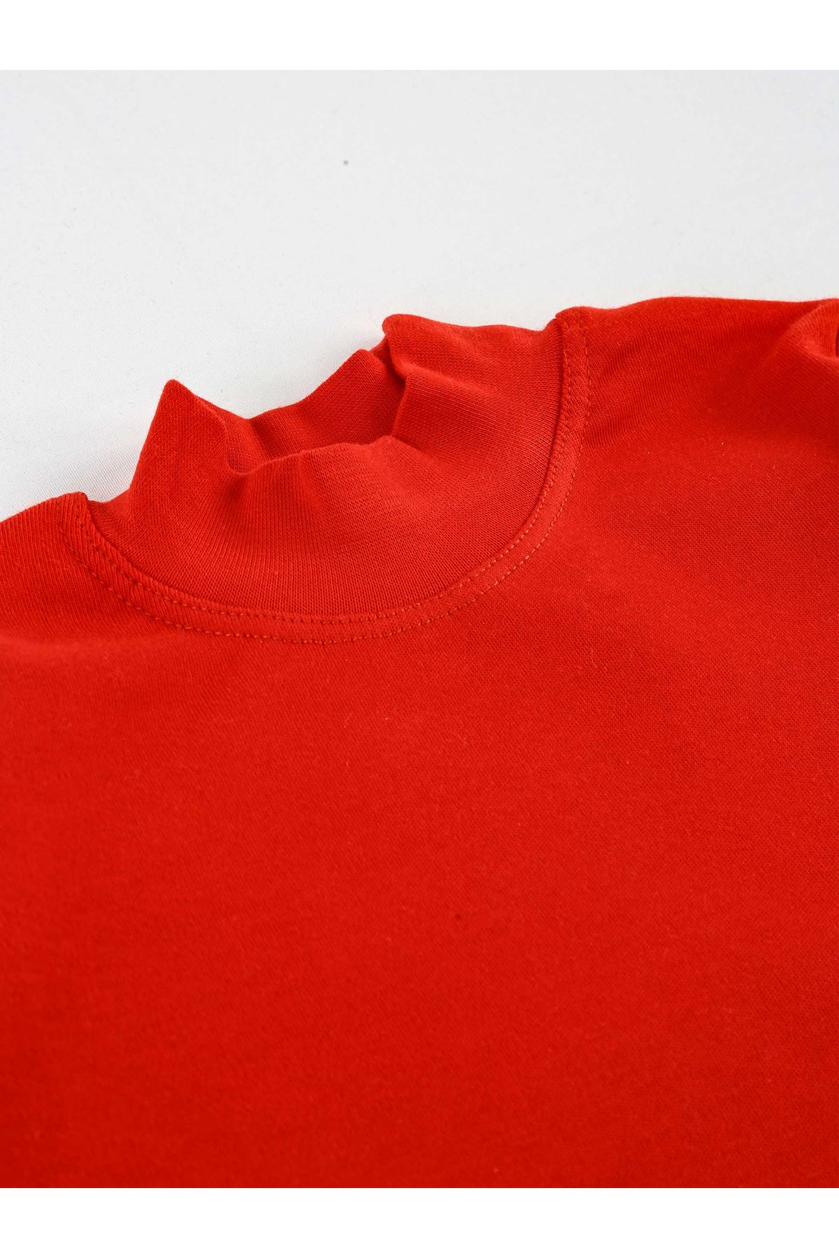 Red Turtleneck Female Child Badi