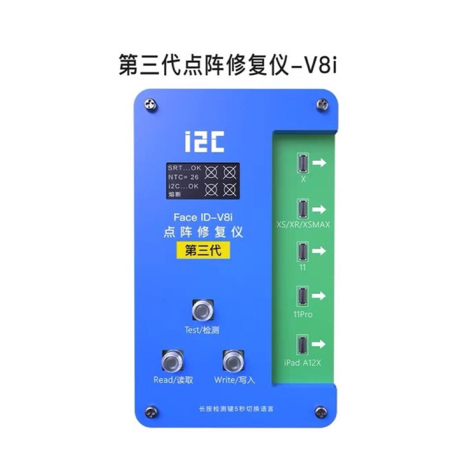 I2C Dot Matrix Flex Dot Projector Kabel V8i Programmeur Voor Iphonex Xs Xsmax 11 12 Pro Max Ipad A12 Gezicht id Reparatie Vervanging: host