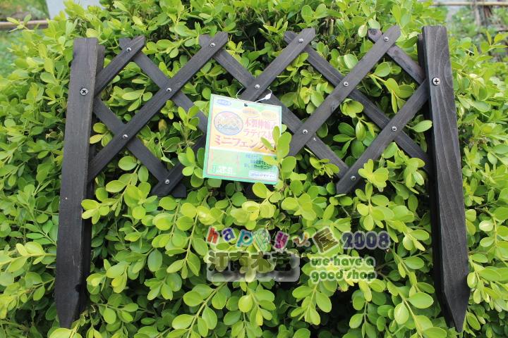 Wooden Telescopic Fence Wooden pile Garden wood fence Balcony courtyard decoration Flowerbed Small fence Natural anticorrosive