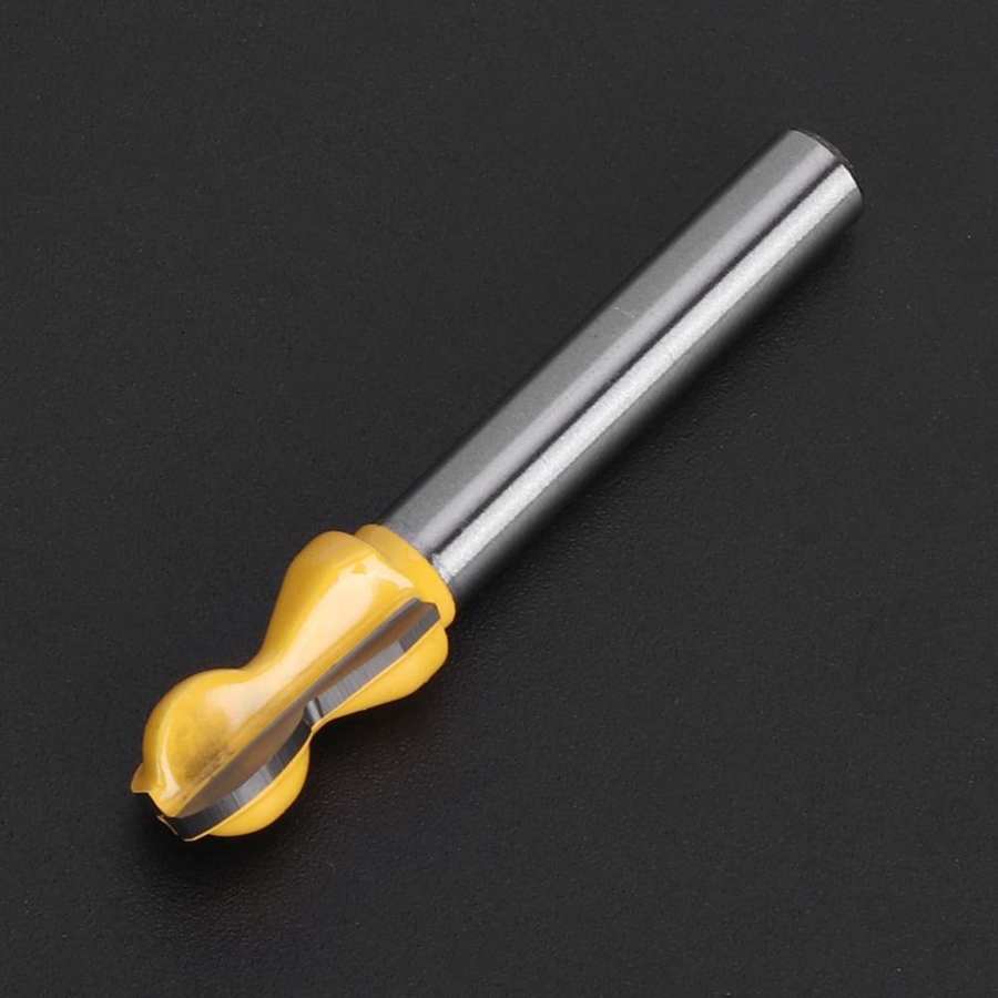 1/4x10 Wardrobe Door Milling Cutter Straightener Router Bit Woodworking Crafting Tool aluminum for CNC Milling Cutter