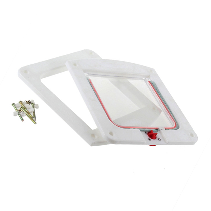 Locking Lock Pet for Cat Kitty Small Dog Doggy Puppy Flap Safe Door catholic ramp home security gate puppy gate window mesh gate