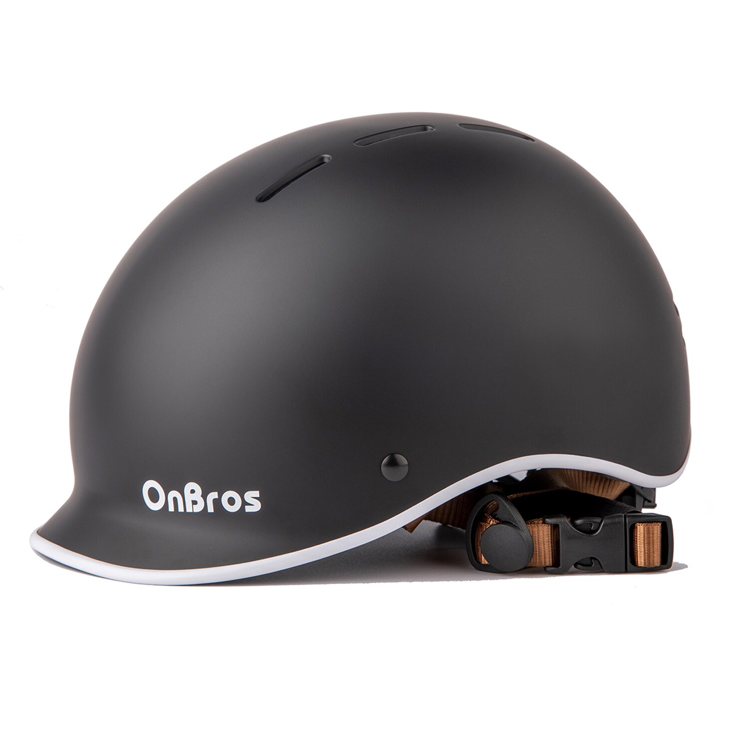 Onbros ABS Shell Urban Bike Helmet For Men And Women Roller Skating Skateboard Cycling Helmets City Caps