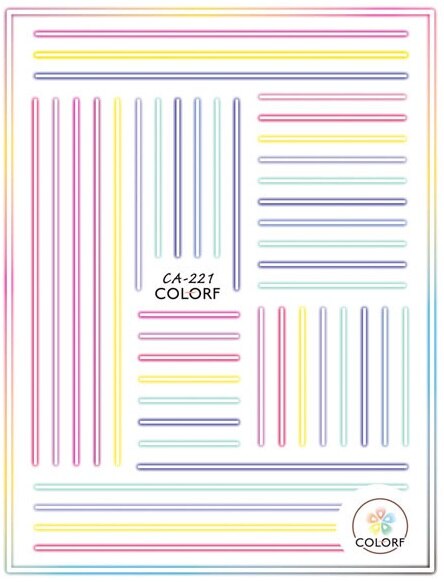 Newest SOLONAIL designs-137 3d nail art sticker decal BEARS nail art supplier nail accessories: CA-221