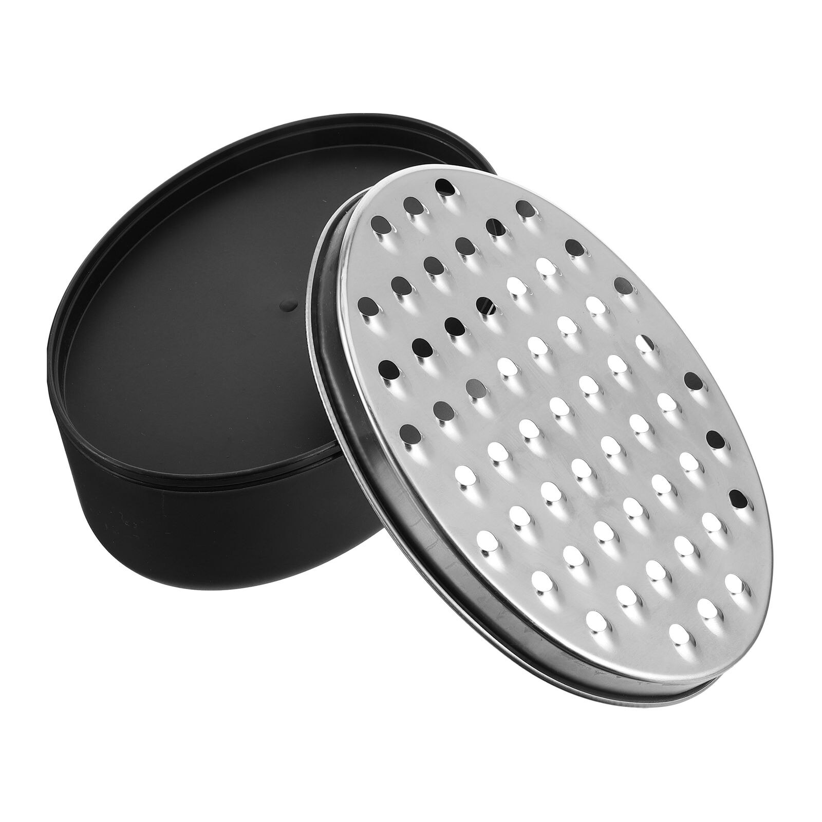 1 set Multifunction Practical Grater Chopper Cutter Slicer Vegetable Slicer Kitchen Shredder Versatile Cheese Grater: Black 1