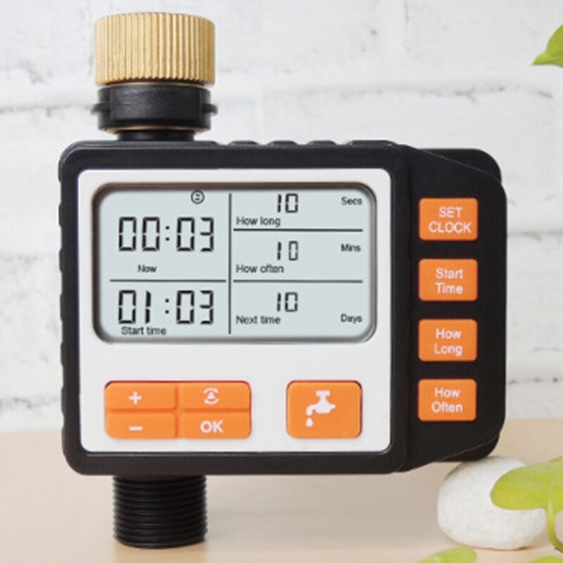 Automatic Watering Sprinkler System Irrigation Controller Programmable Digital Faucet Timer Battery Operated Accessories