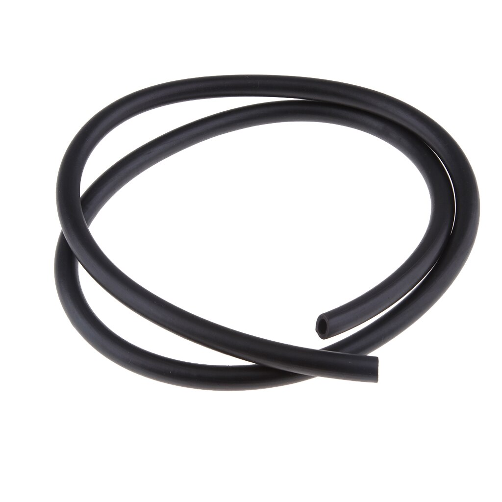 Id 5mm od 8mm 100cm brændstofrør motorcykel benzin dieselslange, gummi