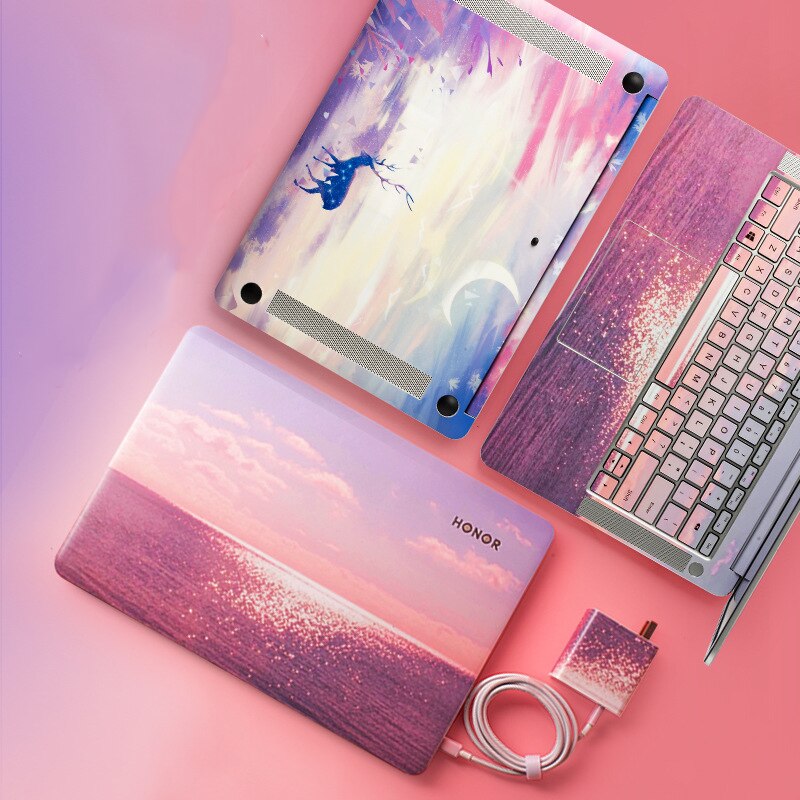 Funda protectora de vinilo para huawei matebook d14 d15 13 x pro honor magicbook pro, parte superior/inferior/protector de Palmguard