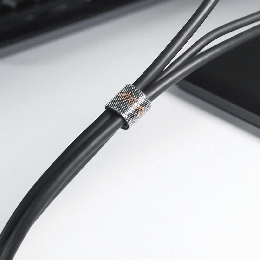 Xiaomi bcase Tearable Velcro Strong Self Adhesive Hook&Loop Fastener Tape Velcro Adhesive Sticker Cable Ties Wire Cord Organizer