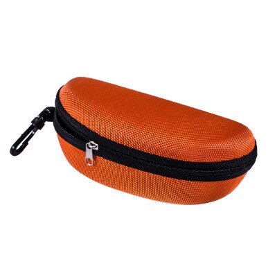 Rits Glazen Doos Draagbare Zonnebril Leesbril Carry Bag Eyewear Accessoires Draagbare Zonnebril Case: Orange
