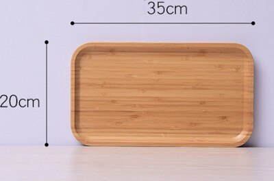 Kitchen Serving Tray 1Pc: 35x20cm