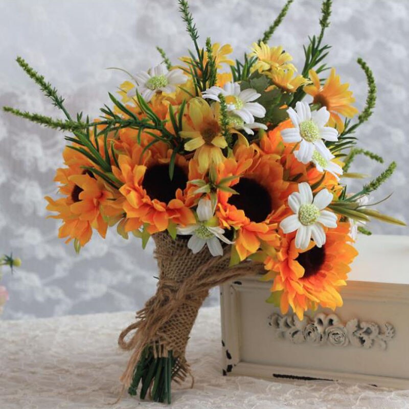 Wedding bouquets flowers artificial flower rose bouquet white bridal bouquets Beautiful Wedding Bouquet Gorgeous Beaded Cry