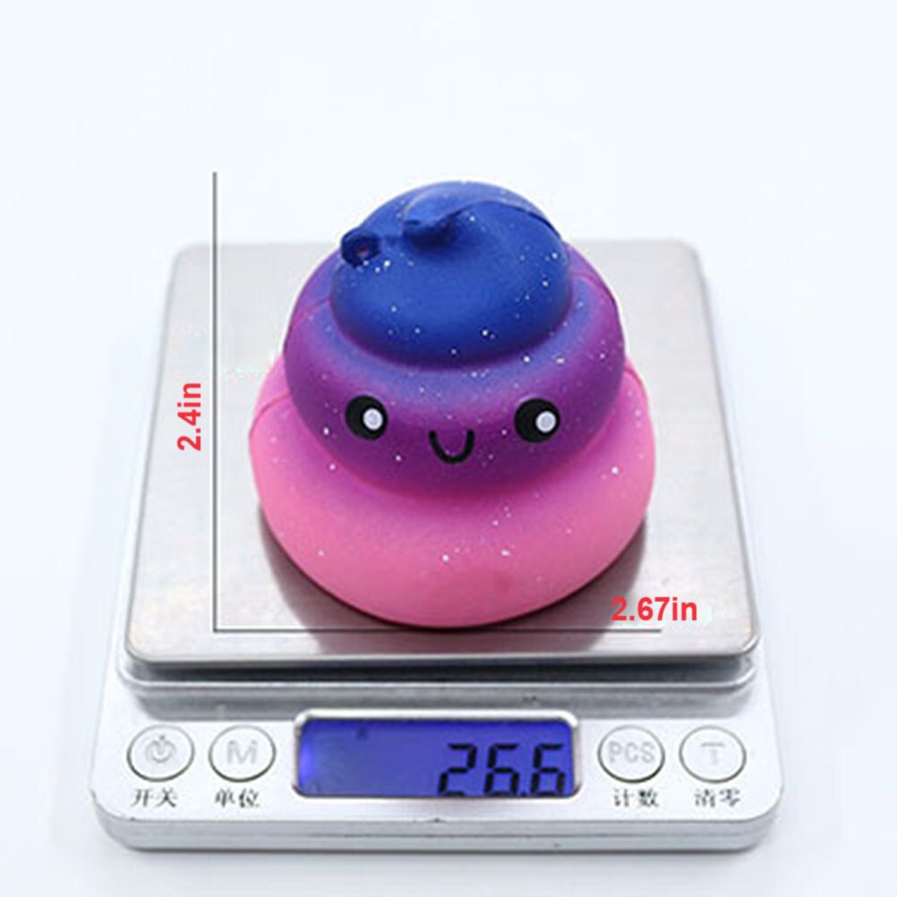 Exquisite Fun Stress Relief Toy Squeeze ToysExquisite Fun Galaxy Poo Scented Squishy Charm Slow Rising Stress Reliever Toy