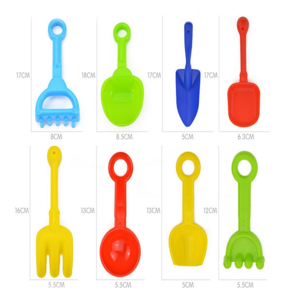 1 Set Van Strand/Zand Speelgoed Kinderen Strand Pak, Strand Emmer, Auto, Gieter, schop, Hark En Zand Bad Speelgoed Set