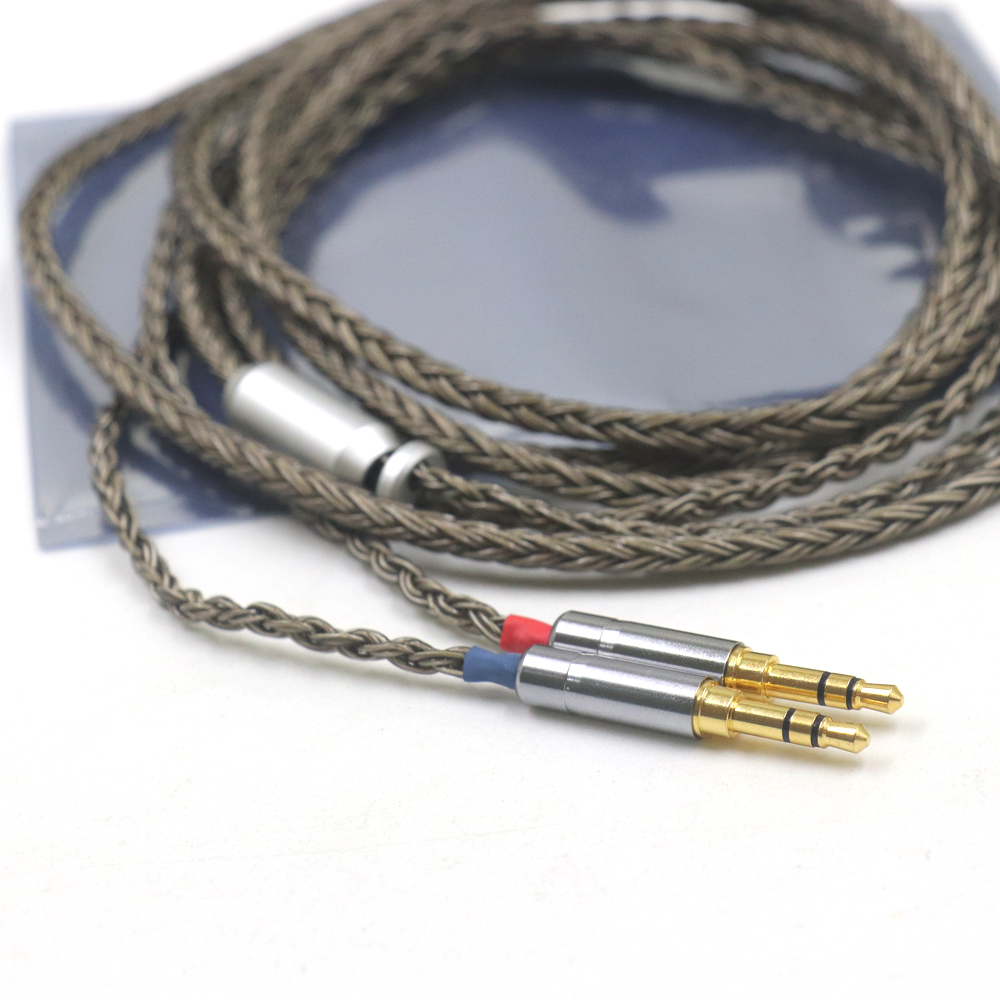 16 Cores 4 pin Xlr 4.4 2.5mm Headphone Earphone Cable For 3.5 Hifiman Ananda sundara HE1000se HE6se he400 Z7M2