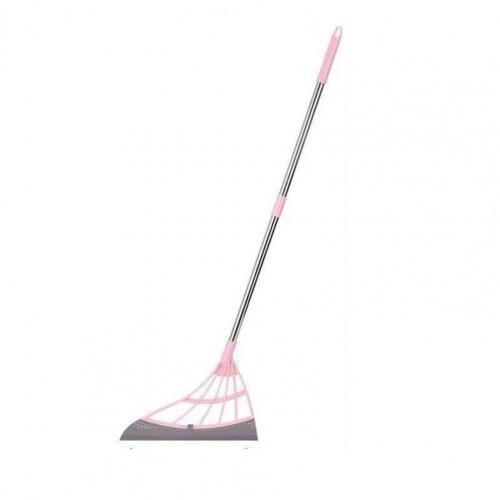 Juego de escoba limpiaparabrisas , mopa moderna, resistente al desgaste, multiusos, resistente: Rosa
