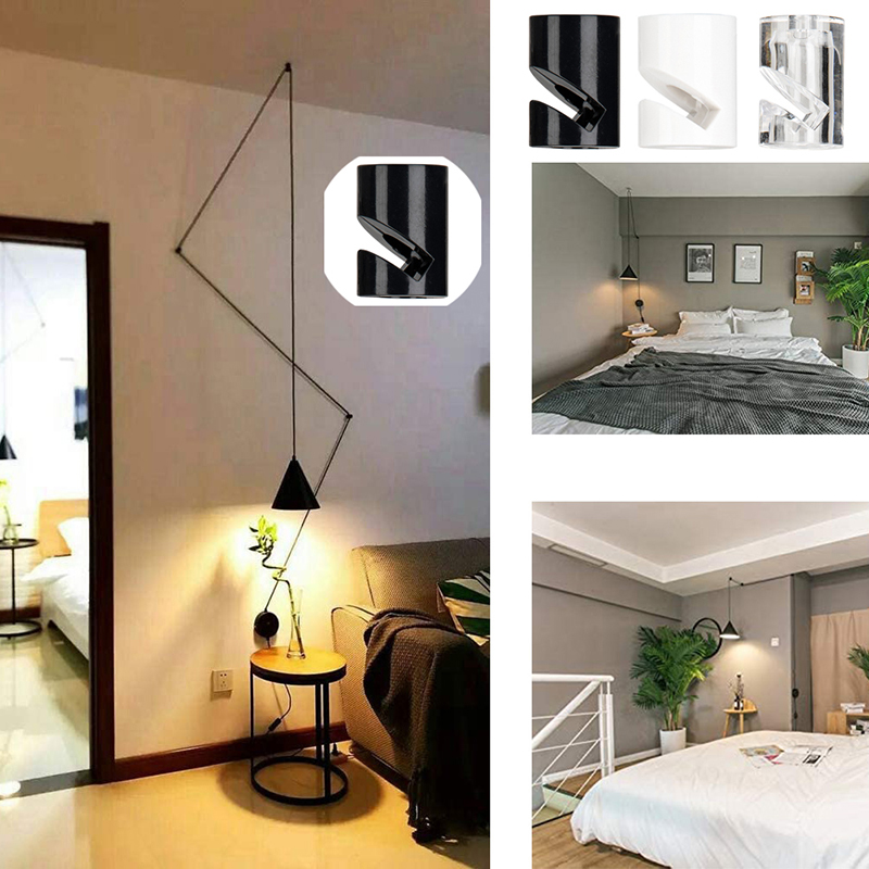 Chandelier Swag Hanging Hook Ceiling Hooks for Hanging Lights DIY Swag Wall Hooks For Electric Wire Pendant Light Fixture