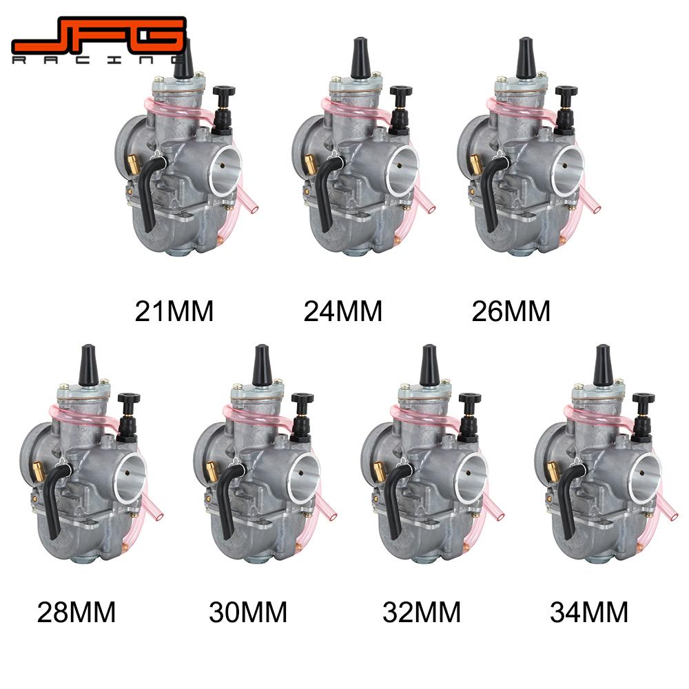 Motocicleta para carburador PWK OK. Para escúter JOG DIO KR150 RTL250 CR125 NSR50 NSR80 DT100 125 175, 21, 24, 26, 28, 30, 32, 34MM