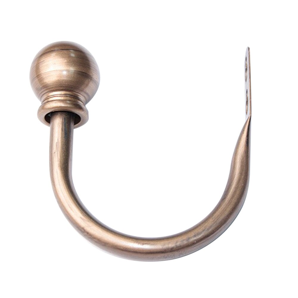 1 paar badkamerbeslag multifunctionele universele gordijnhaak u-vormig praktische jaloeziehouder eenvoudig te installeren thuis aan de muur gemonteerd