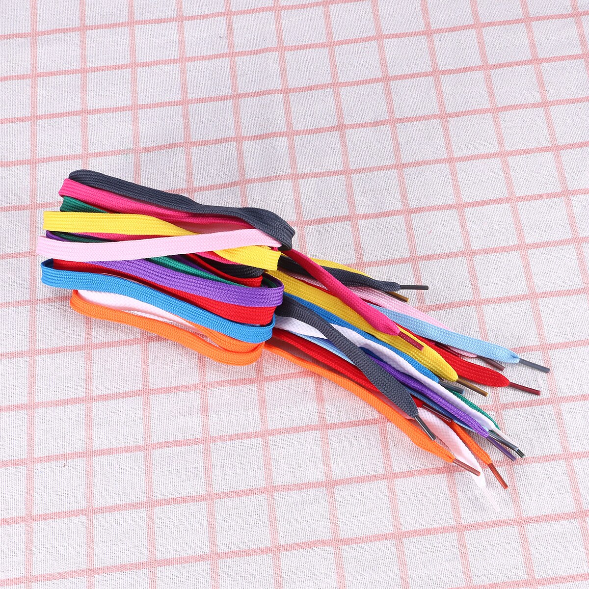 12 Pairs Vervanging Platte Schoenveters Schoenveters Snaren Voor Sport Schoenen/Laarzen/Sneakers/Skates Diverse Kleuren Schoen strings