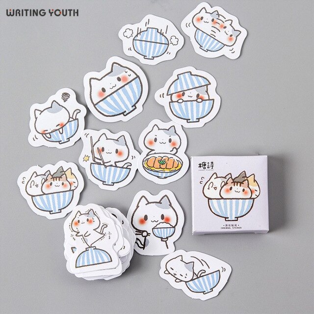 Leuke Retro Reizen Stickers Scrapbooking DIY Dagboek Stickers Bullet Journal Briefpapier Schoolbenodigdheden: 5