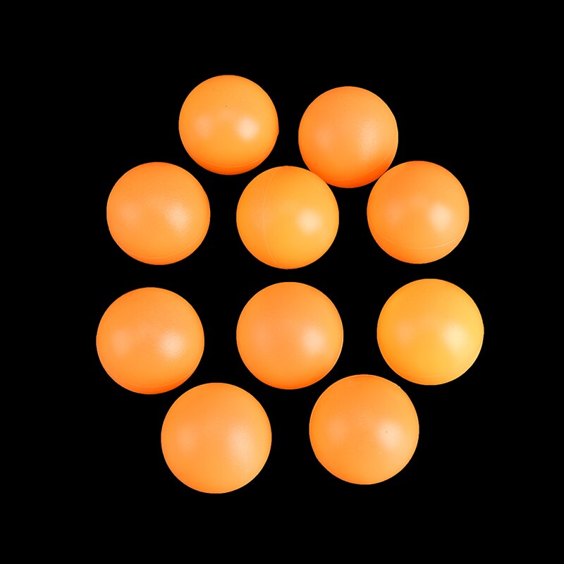 10 stk bordtennisbold bordtennisbolde til konkurrence træningstilbehør diameter 40mm gul hvid: Gul