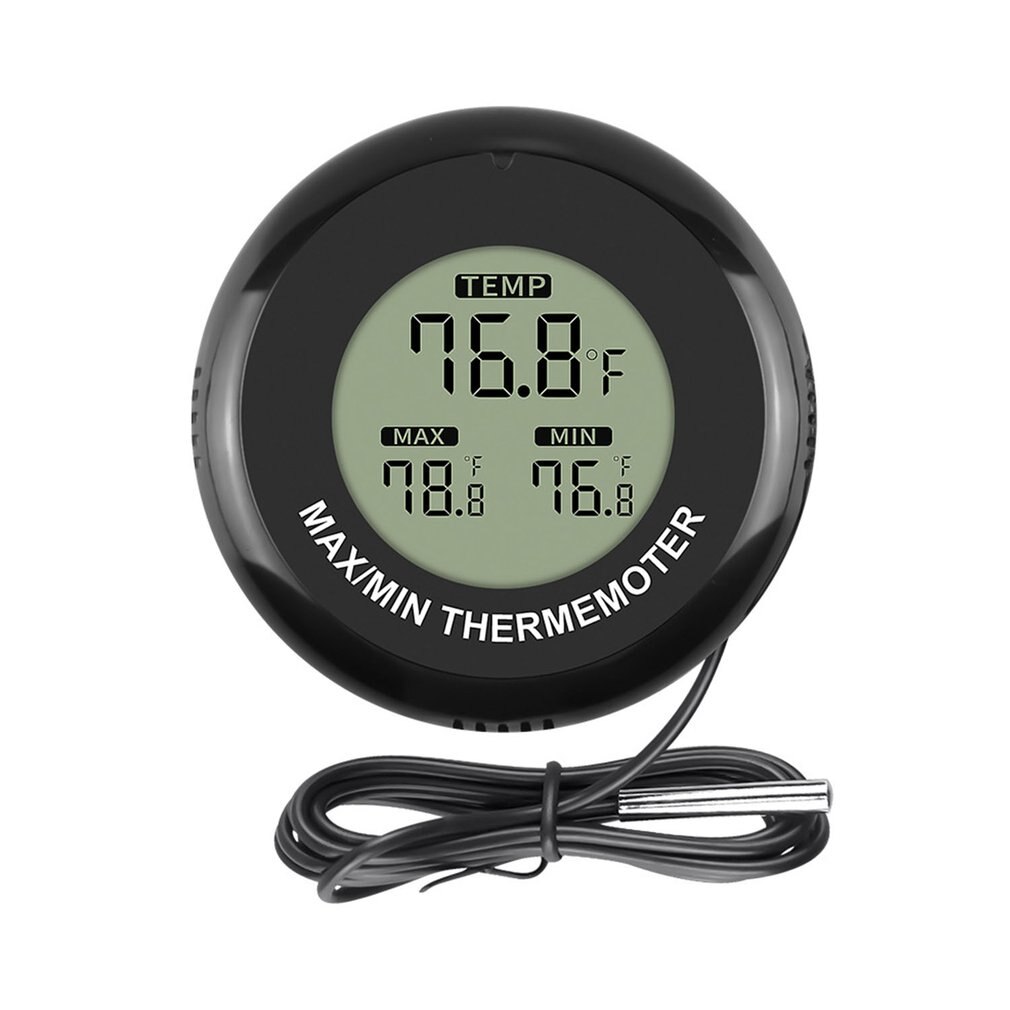 Hoge Nauwkeurigheid Digitale Thermometer Waterdicht Aquarium Thermometer Digitale Display Sucker Elektronische Thermometer