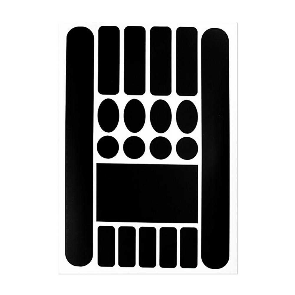 Bicycle Chain Protection Sticker Mountain Road Bike Care Chain Sticker Bike Chain Frame Safety Frame Protective Film: B