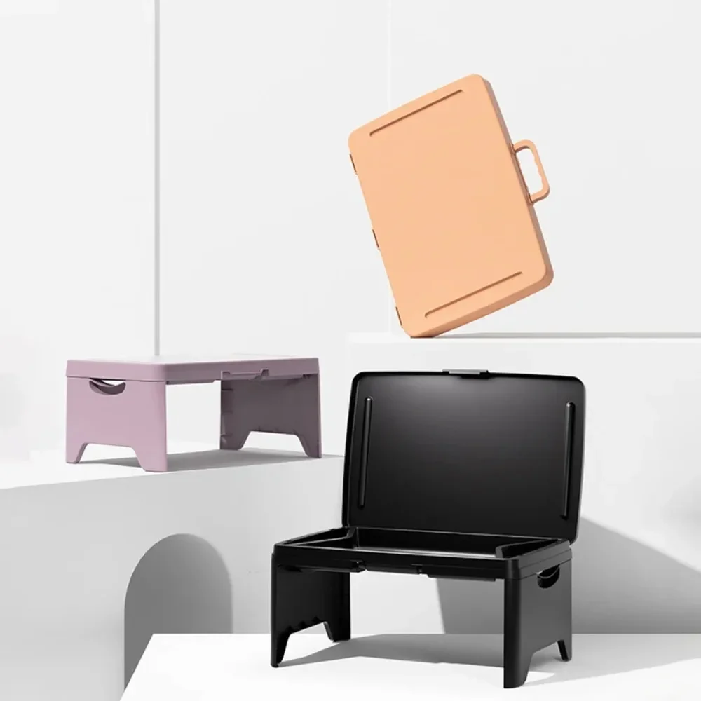 Lazy Portable Folding Table Working Table Living Room Sofa Bed Reading ToolsNotebook Computer Holder Multipurpose Foods Trays