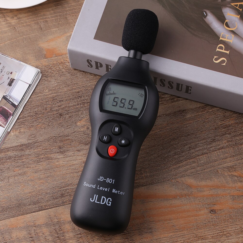 JD-801 Mini Noise Tester Hoge Nauwkeurigheid 30-130dB Digitale Audio Sound Level Meter Diagnostic Sound Noise Meting Gereedschap