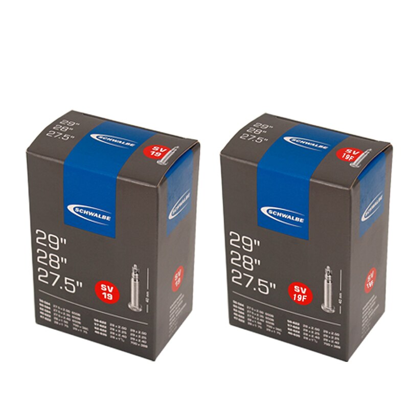 Schwalbe mountain bike butyl rubber inner tube 29 inch sv19 sv19A French valve Road City bicycle tire accessories