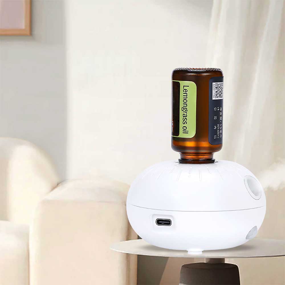 Mini macchina per aromaterapia con diffusore di fragranze di olio puro, induzione automatica, portatile, ricaricabile tramite USB, per diffusore di aromi