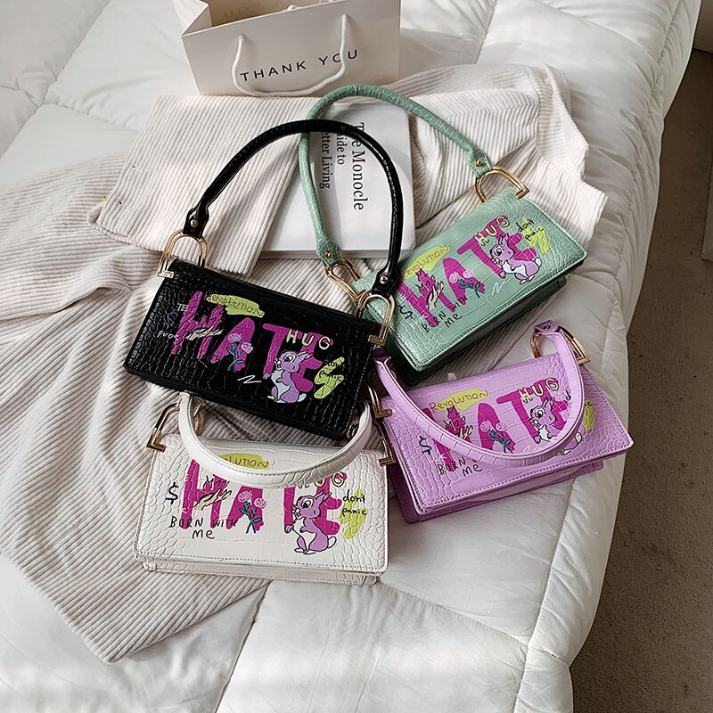 Luksusowe torebki damskie francuski styl skórzana torba na ramię małe torebki dla kobiet sprzęgła torebka moda klapka torebka na ramię