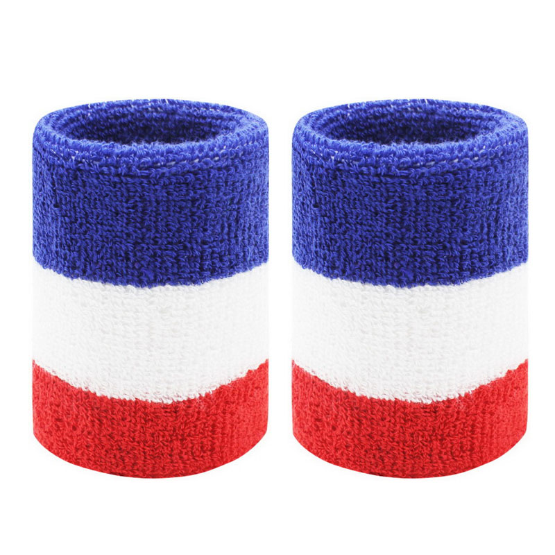 Tennis Wristbands Sport Headband For Men Women Towel Sweat Bands Basketball Yoga Gym Running Volleyball Wrist Wrap Sweatband: light yellow