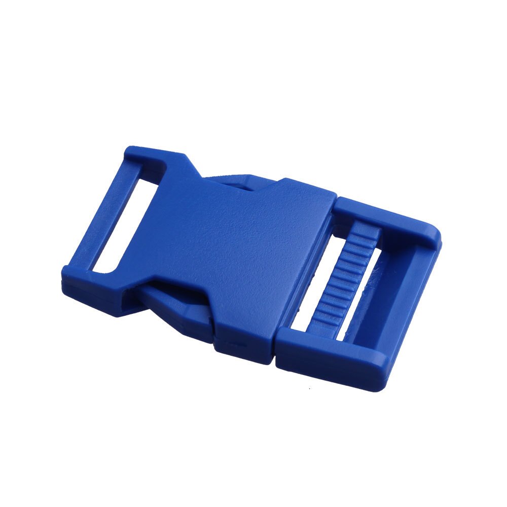Mochila desmontable interna arqueada de plástico con hebilla de cinturón, accesorios de viaje, bolsa deportiva con hebilla, 25mm, 5 uds.: dark blue