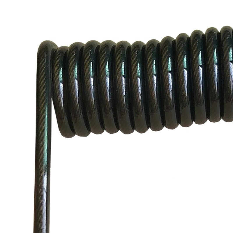 Retractable Tool Lanyard, Fishing Coiled Lanyard, Stainless Steel Inside Heavy Duty Fishing Safety Rope Extension Cord Tether, f