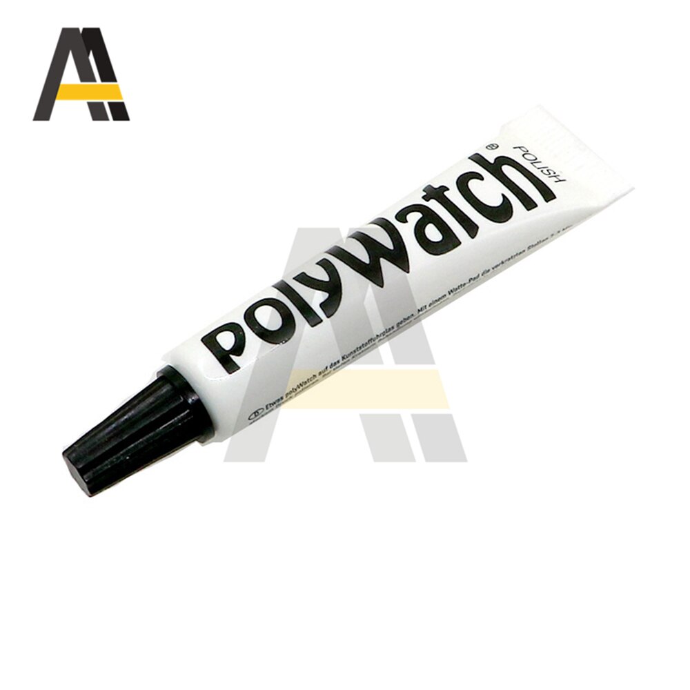 Polywatch reparationsverktyg 5g klocka plast akryl klocka kristaller glas polerpasta repborttagare glasögon reparation slippasta