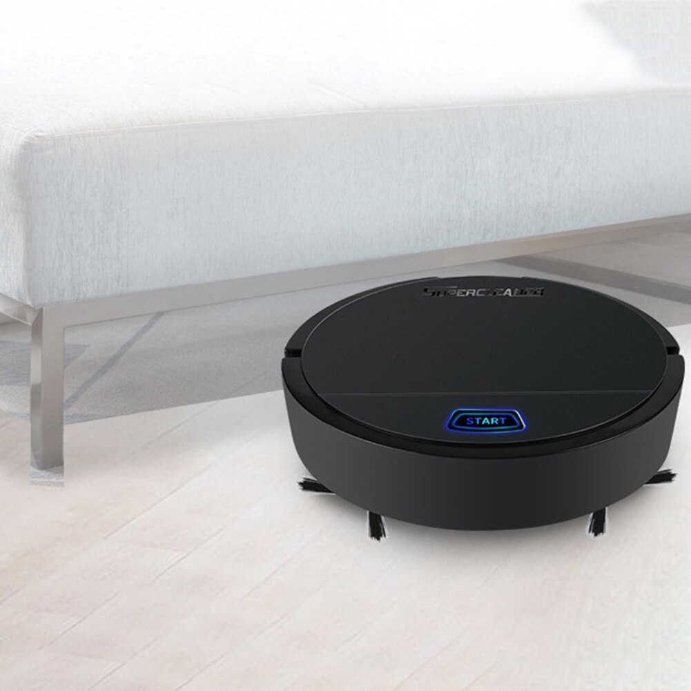 Toy Dust Powerful USB Hair Rechargeable Auto Office Floor Dirt Sweeping Robot Home Vacuum Cleaner Electric Anti-fall: Default Title