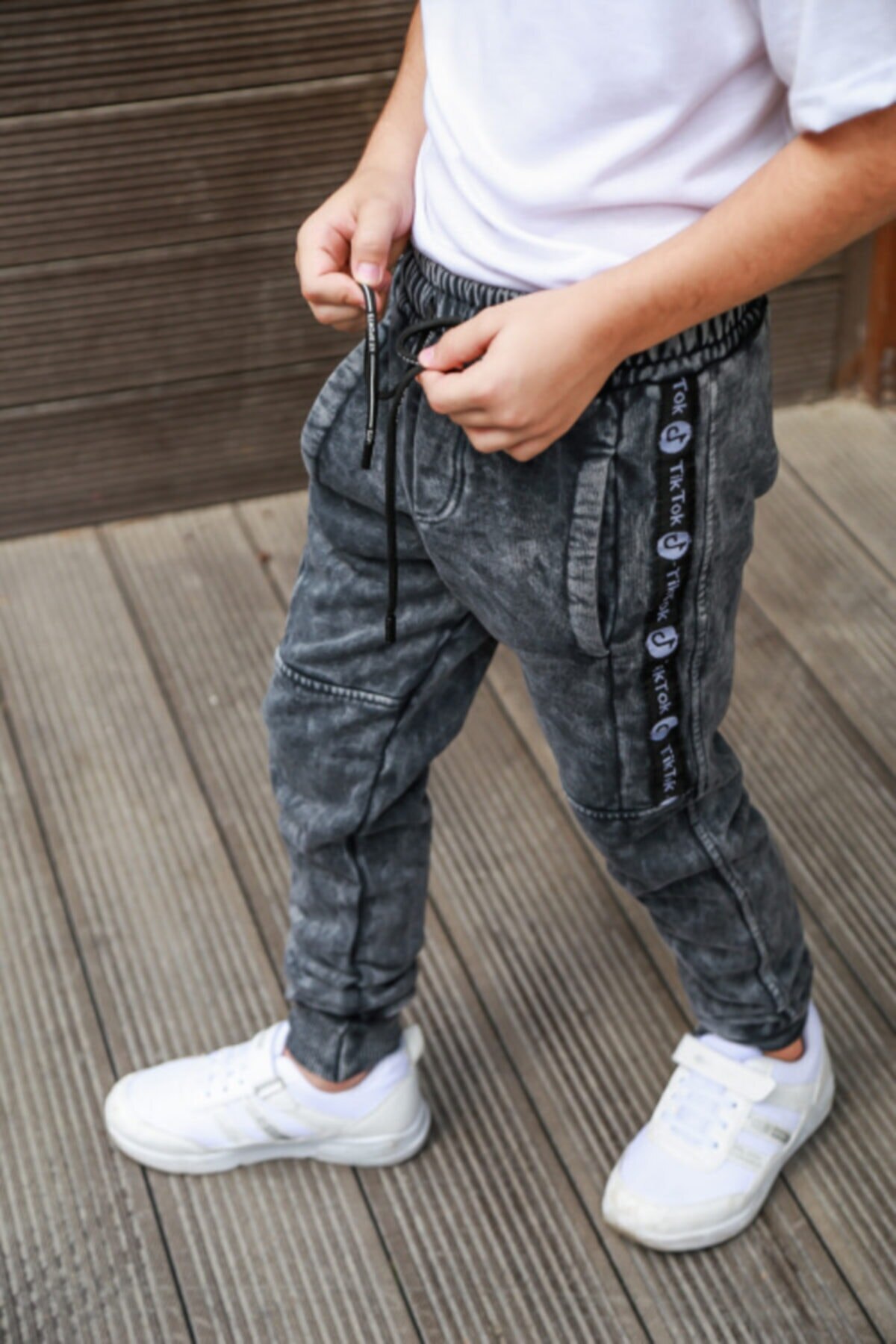 Boy Sweatpants Thick Şardonlu 3 Corded